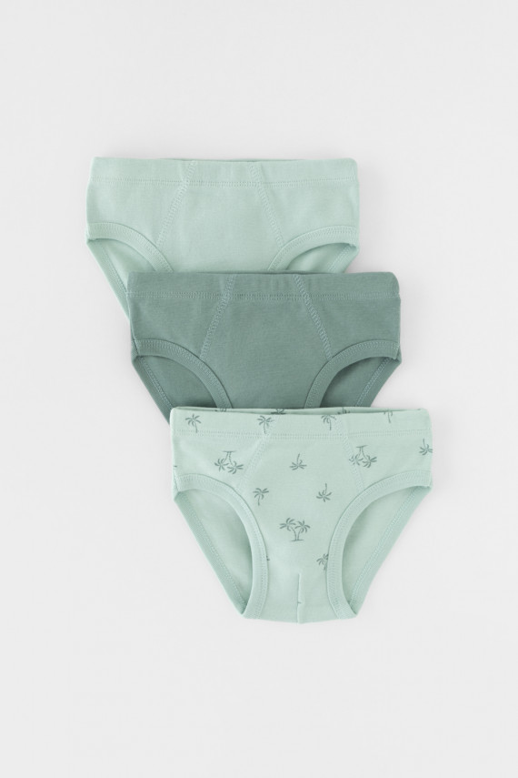 Трусы для мальчиков CROCKID К 1928-3уп цвет - светло-голубой 639₽