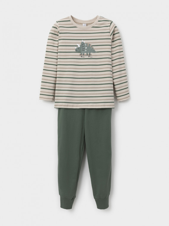 Пижама для мальчиков CROCKID К 1637 цвет - хаки 1199₽