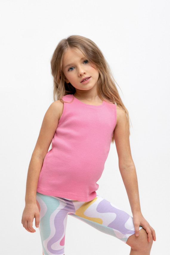 

Футболка для девочек CROCKID, КР 301698, цвет - ярко-розовый, Футболка