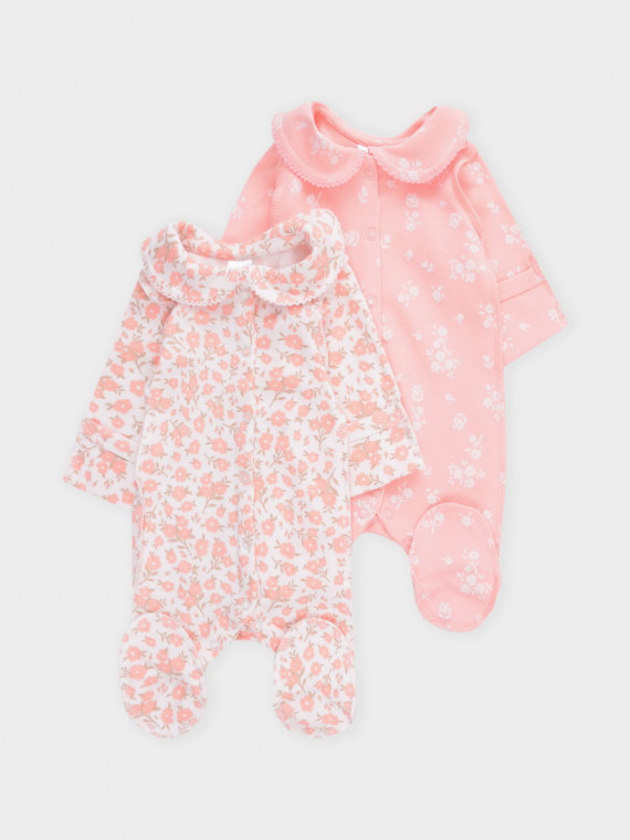 

Комбинезон для новорожденных CROCKID, К 6538-2уп, цвет - розовый, Комбинезон