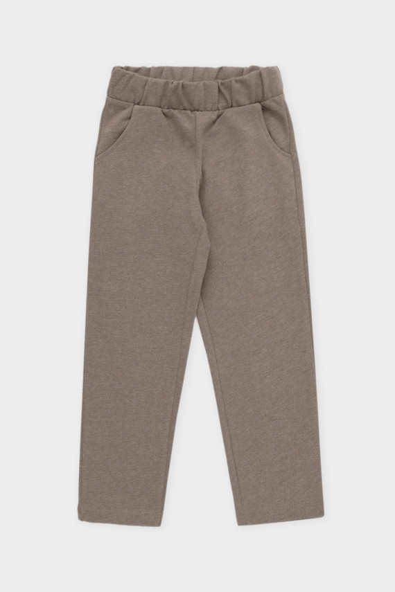 Брюки для девочек CROCKID КП 400650 цвет - коричневый 599₽