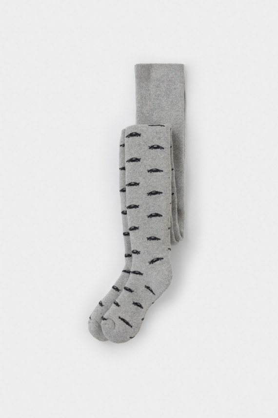 

Колготки из махры для мальчика для мальчиков CROCKID, К 9287/2 ФВ, цвет - серый, Колготки из махры для мальчика