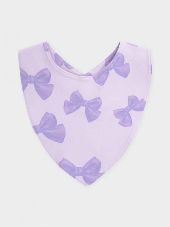 

Нагрудник для новорожденных CROCKID, К 8519, цвет - фиолетовый, Нагрудник