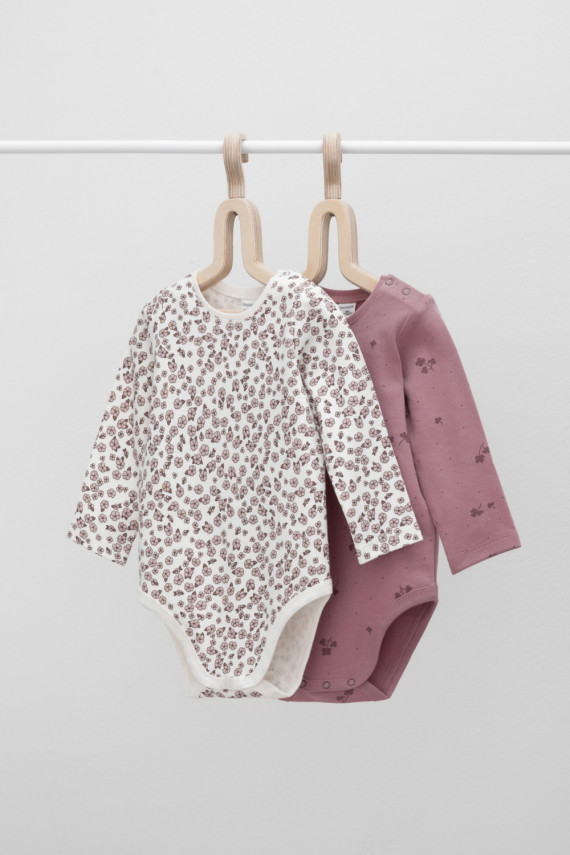 Боди для новорожденных CROCKID К 6342-2уп цвет - розовый 899₽