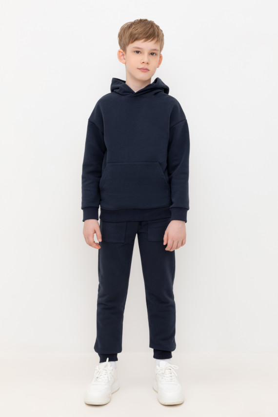 

Брюки для мальчиков CROCKID, КР 400738, цвет - темно-синий, Брюки