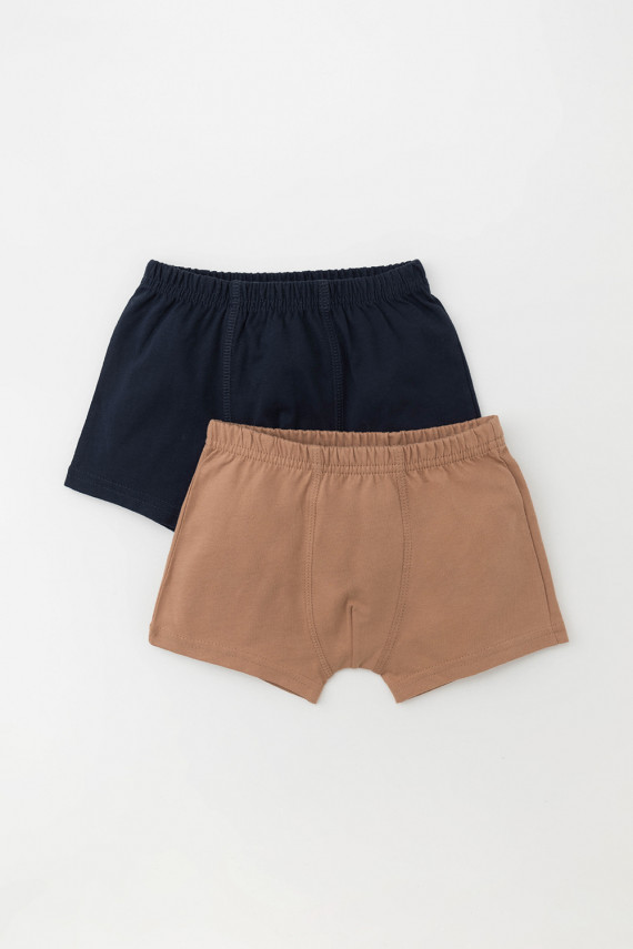 

Трусы для мальчиков CROCKID, К 1930-2уп, цвет - коричневый, Трусы