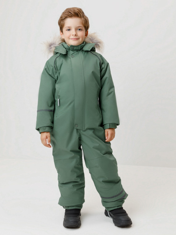 

Комбинезон с утеплителем нового поколения для мальчиков CROCKID, ВК 60102/8 ГР (98-122), цвет - зеленый, Комбинезон с утеплителем нового поколения