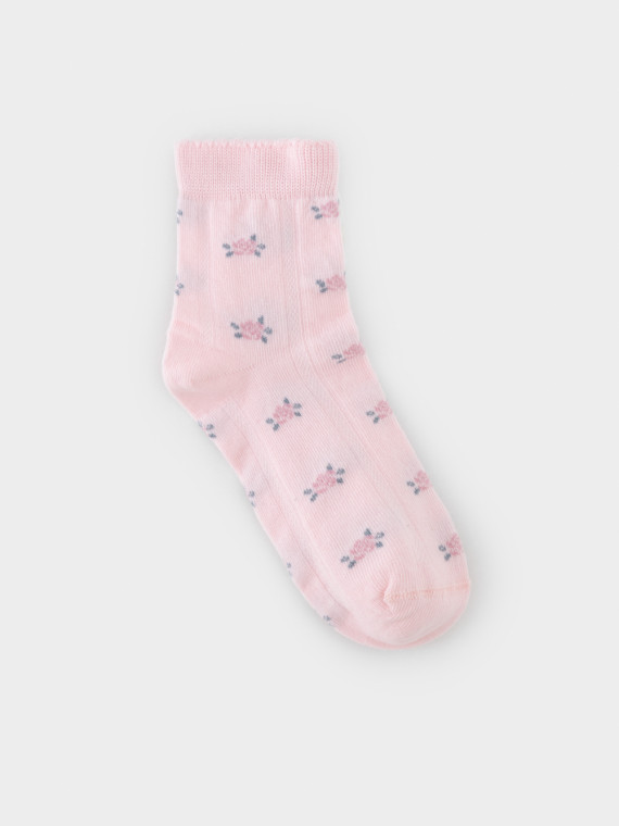 

Носки длинные для девочки для девочек CROCKID, К 9665/3 АТ, цвет - розовый, Носки длинные для девочки