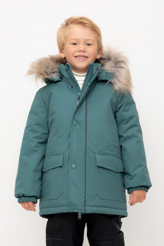 

Куртка с утеплителем нового поколения для мальчиков CROCKID, ВК 36096/5 УЗГ (), цвет - зеленый, Куртка с утеплителем нового поколения