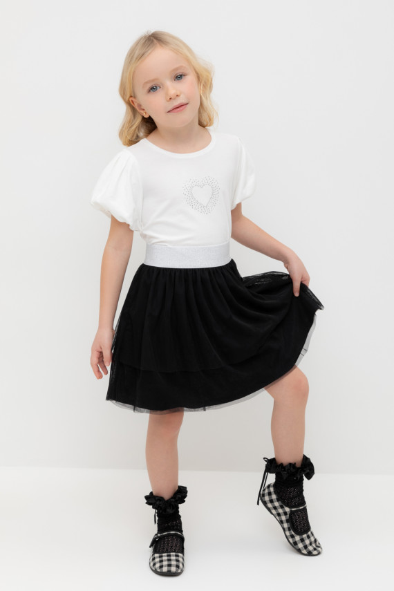 Юбка для девочек CROCKID К 7135 цвет - черный 699₽