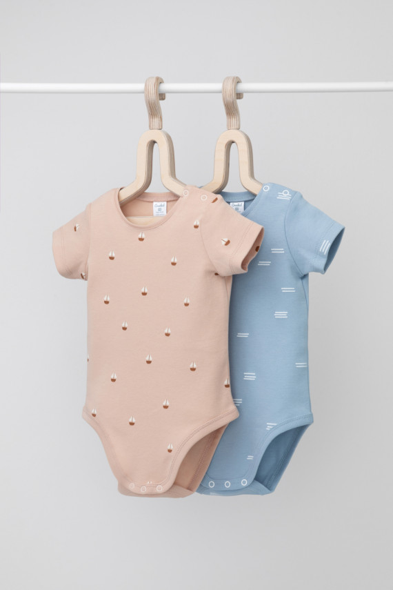 Боди для новорожденных CROCKID К 6239-2уп цвет - бежевый 499₽