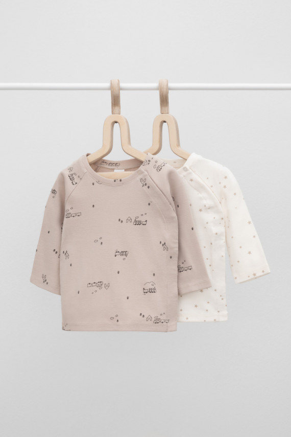 Кофточка для новорожденных CROCKID К 302523-2уп цвет - светло-бежевый 799₽