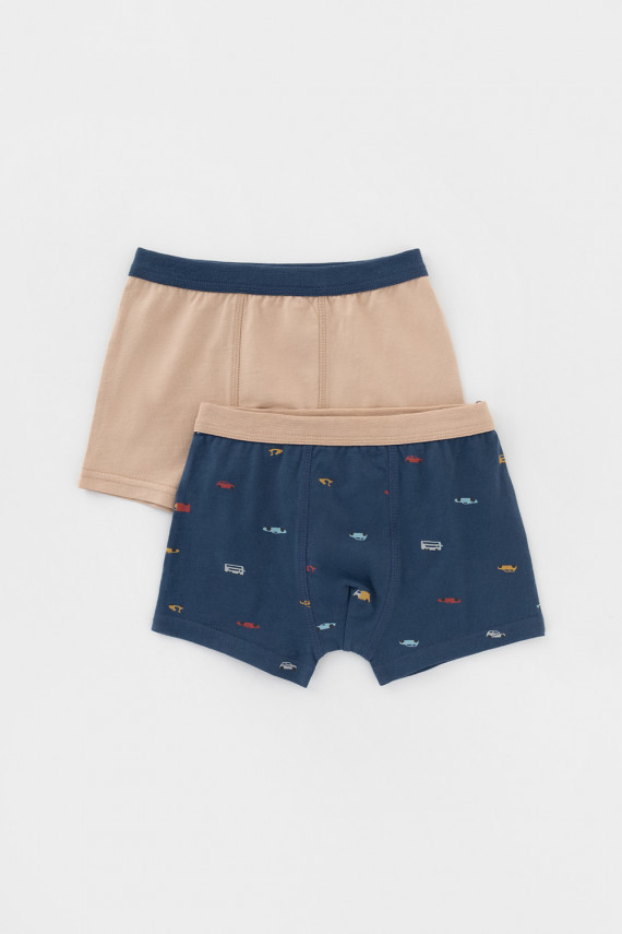 

Трусы для мальчиков CROCKID, К 1980-2уп, цвет - синий, Трусы