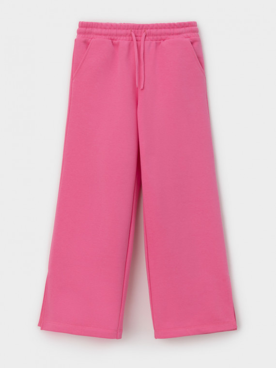 

Брюки для девочек CROCKID, КР 400935-1, цвет - ярко-розовый, Брюки