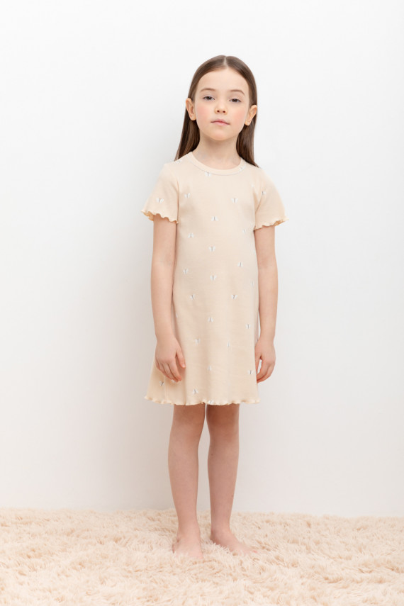 Ночная сорочка для девочек CROCKID К 1180 цвет - светло-розовый 599₽