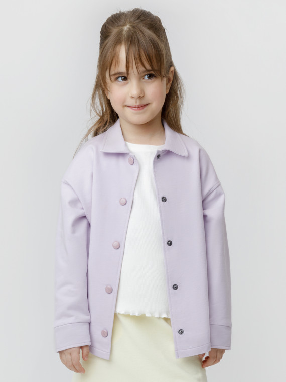 Рубашка для девочек CROCKID КР 302970 цвет - фиолетовый 1799₽