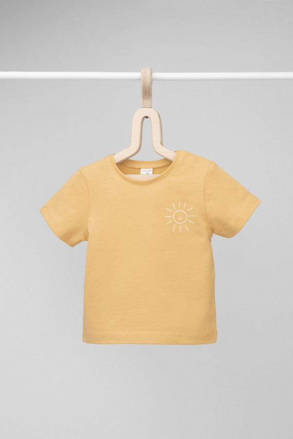 Футболка для новорожденных CROCKID К 302336 цвет - желтый 279₽