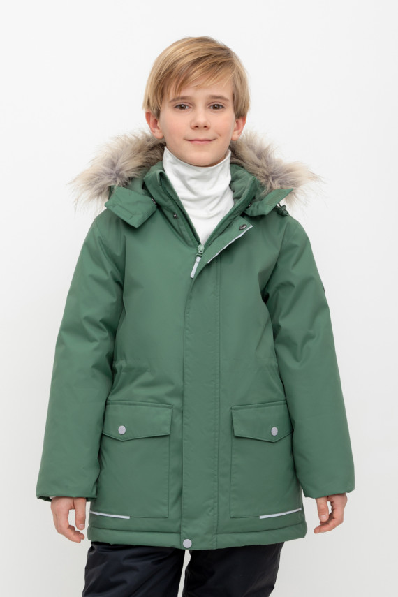 

Куртка с утеплителем нового поколения для мальчиков CROCKID, ВК 36103/1 ГР (), цвет - зеленый, Куртка с утеплителем нового поколения