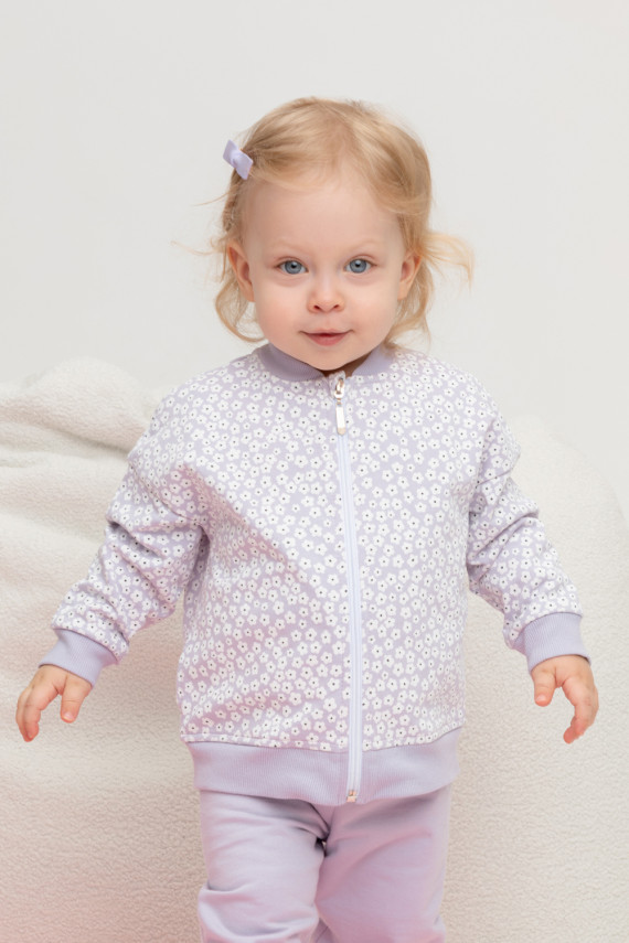 Жакет для девочек CROCKID КР 301986 цвет - фиолетовый 799₽