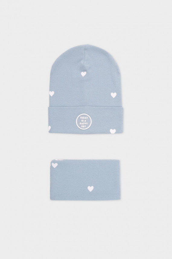 

Шапка для девочек CROCKID, К 8171, цвет - синий, Шапка