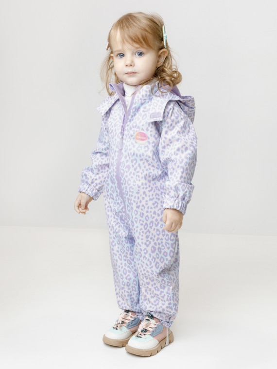 

Ветровочный комбинезон без утеплителя для девочек CROCKID, ВК 60088/н/22 Ал, цвет - минт, Ветровочный комбинезон без утеплителя