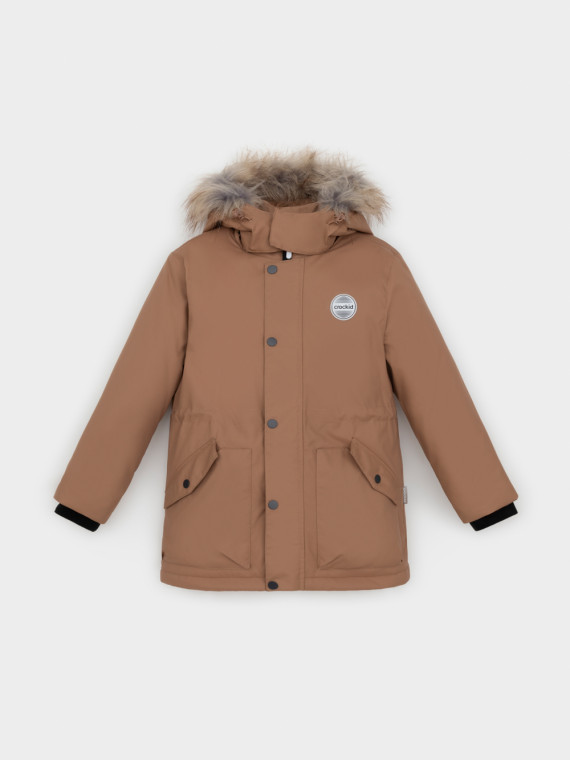 

Куртка для мальчика с утеплителем нового поколения для мальчиков CROCKID, ВК 36106/2 ГР (98-122), цвет - оранжевый, Куртка для мальчика с утеплителем нового поколения