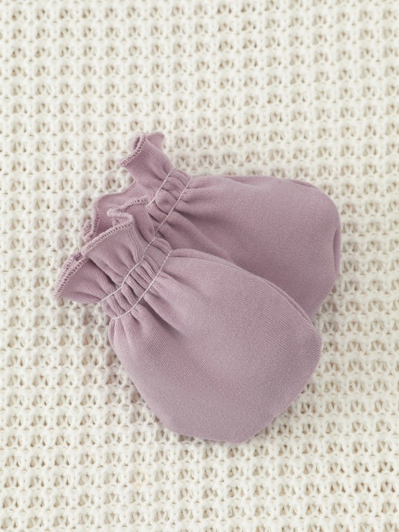 Рукавички для новорожденных CROCKID К 8506 цвет - фиолетовый 159₽