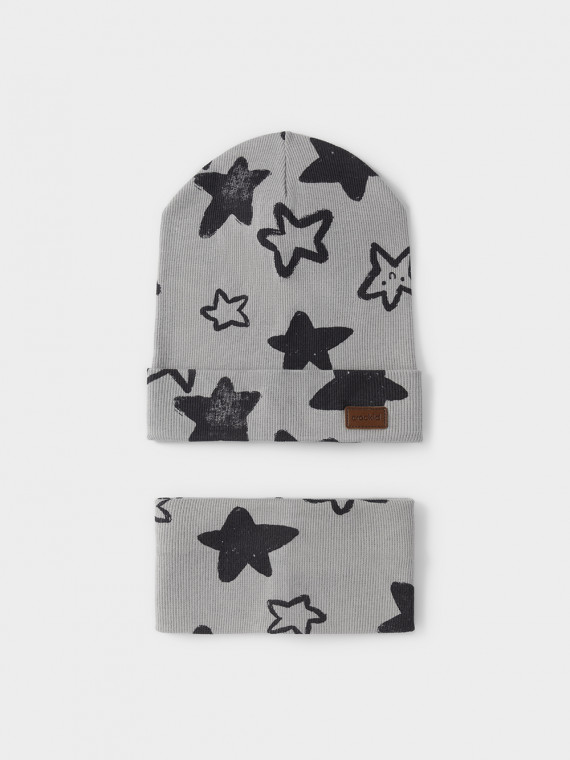 

Шапка для мальчиков CROCKID, К 8171, цвет - серый, Шапка