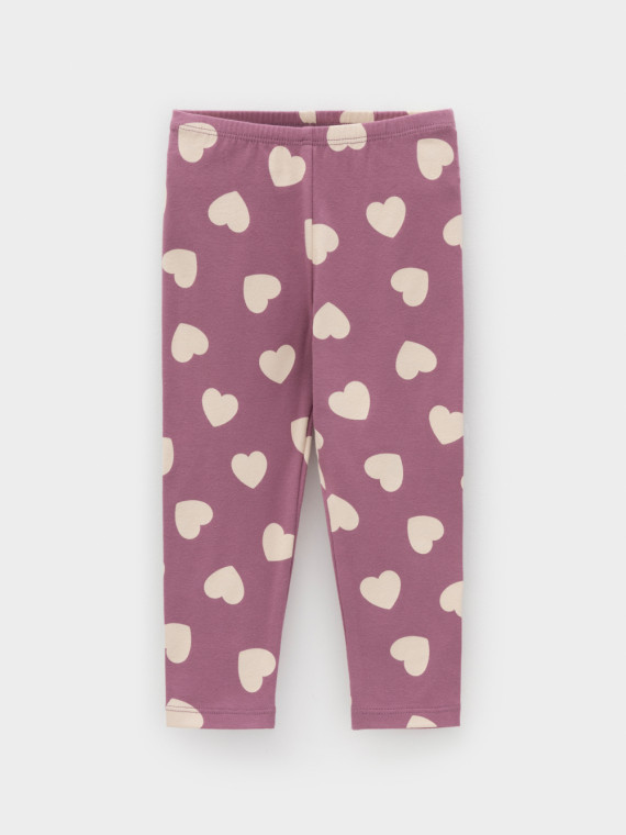 Лосины из гладкого эластичного трикотажа для девочки для девочек CROCKID КР 4321 цвет - бордовый 559₽