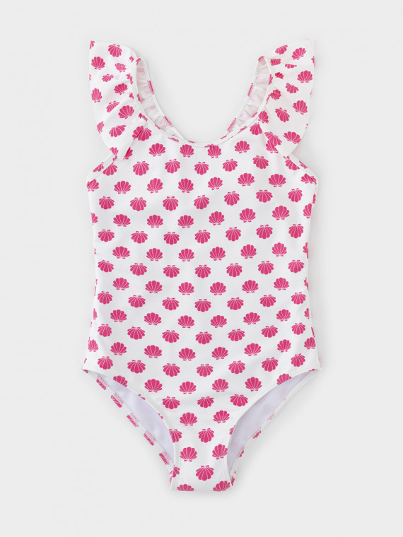 

Купальник для девочек CROCKID, ТК 16027/1н ФВ, цвет - белый, Купальник