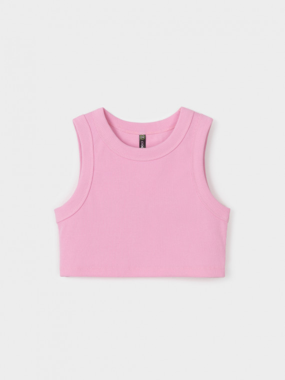 

Футболка для девочек CROCKID, КР 303013, цвет - розовый, Футболка