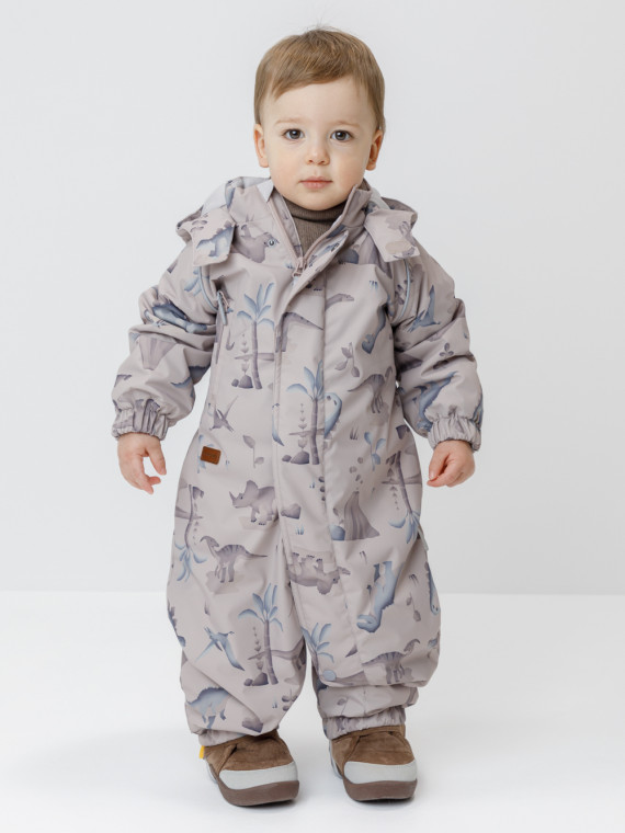 

Демисезонный комбинезон с утеплителем для мальчиков CROCKID, ВК 60085/н/82 Ал, цвет - бежевый, Демисезонный комбинезон с утеплителем