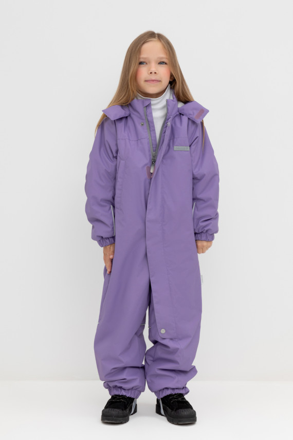 

Комбинезон утепленный для девочки для девочек CROCKID, ВК 60109/2 УЗГ, цвет - фиолетовый, Комбинезон утепленный для девочки