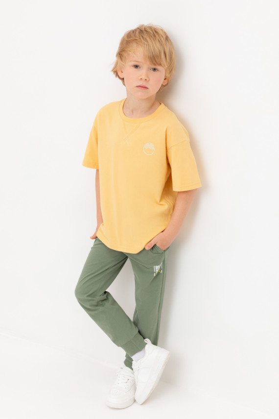 

Брюки для мальчиков CROCKID, К 400700, цвет - хаки, Брюки