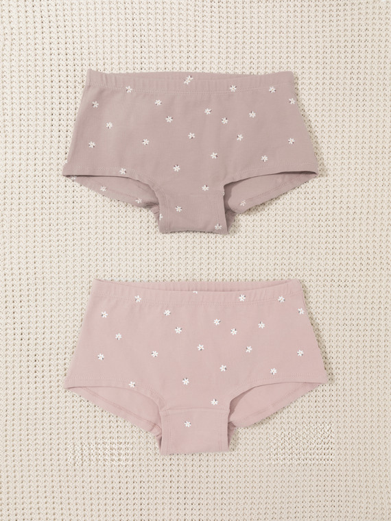 

Трусы для девочек CROCKID, К 1968-2уп, цвет - кофейный, Трусы