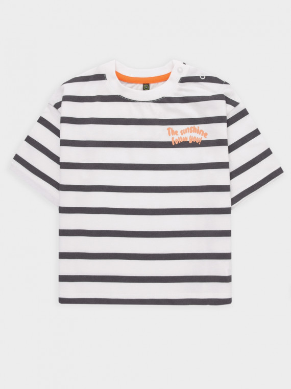 Футболка для мальчиков CROCKID КР 303002 цвет - сахар 699₽