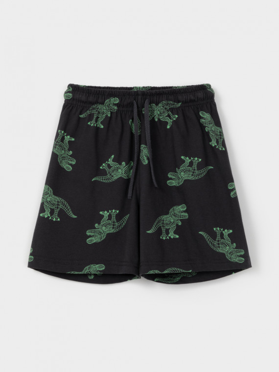 

Шорты из натурального хлопка для мальчика для мальчиков CROCKID, КР 400923-1, цвет - темно-серый, Шорты из натурального хлопка для мальчика