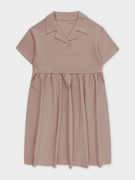 

Платье для девочек CROCKID, КП 5948, цвет - коричневый, Платье