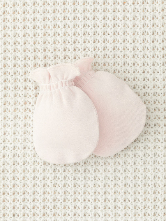 

Рукавички для новорожденных CROCKID, К 8506, цвет - светло-розовый, Рукавички