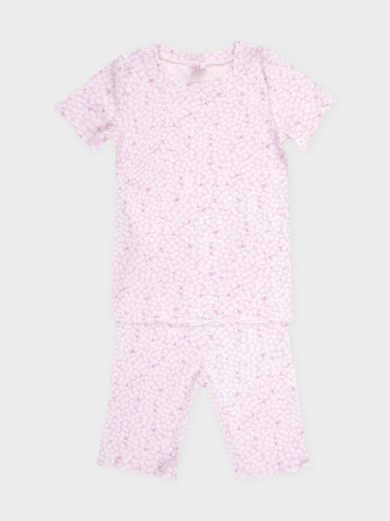 

Пижама для девочек CROCKID, К 1651, цвет - фиолетовый, Пижама