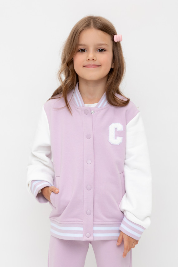 Жакет для девочек CROCKID КР 302675-1 цвет - фиолетовый 1699₽