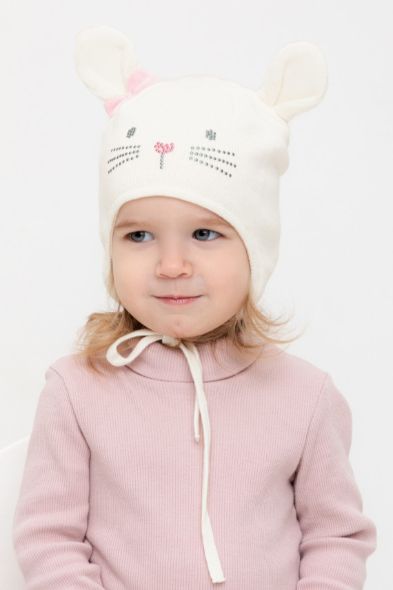 Шапка для девочек CROCKID КВ 20375 цвет - бежевый 699₽