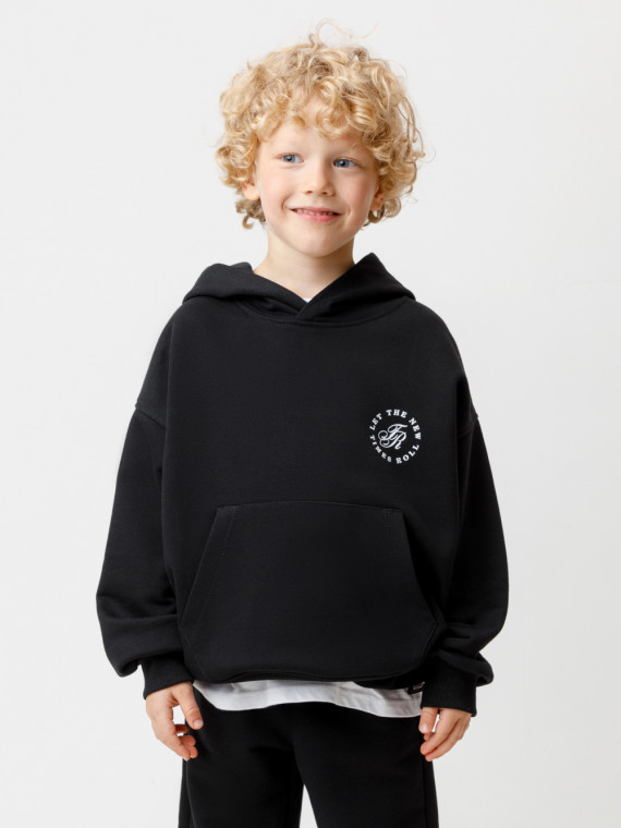 

Джемпер для мальчиков CROCKID, МП 302920, цвет - черный3, Джемпер