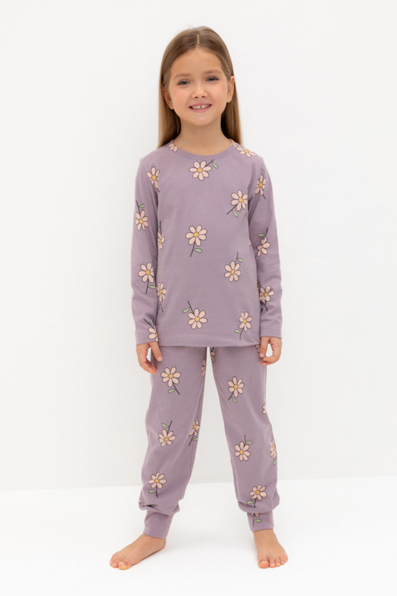 

Пижама для девочек CROCKID, К 1561, цвет - розовый, Пижама