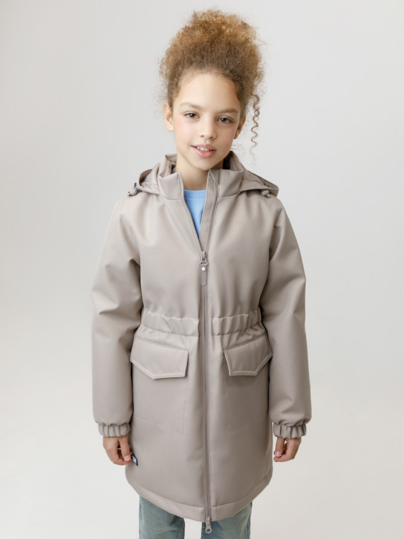 Пальто для девочек CROCKID ВК 3215210 УЗГ цвет - коричневый 4239₽