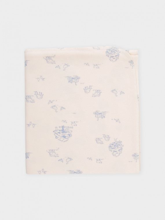 Простынка для новорожденных CROCKID К 8512 цвет - сахар 699₽