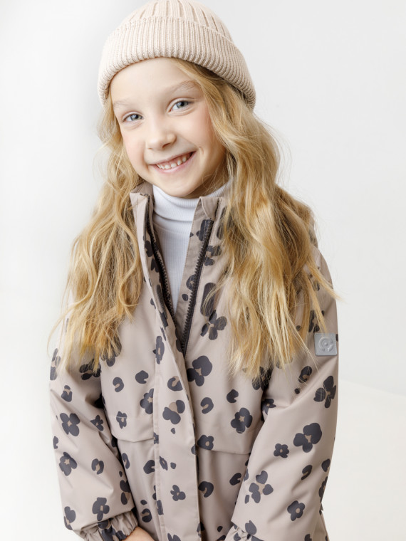 

Куртка для девочек CROCKID, ВК 32190/н/1 УЗГ, цвет - бежевый, Куртка