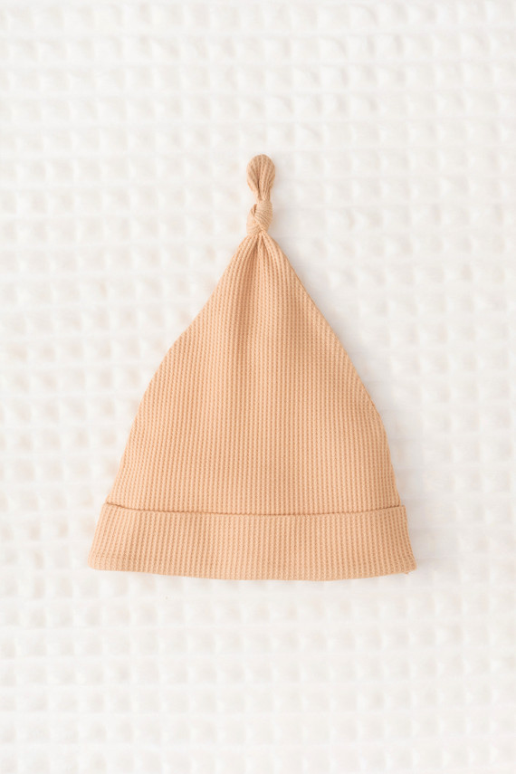 

Шапочка ясельная для новорожденных CROCKID, К 8160, цвет - коричневый, Шапочка ясельная