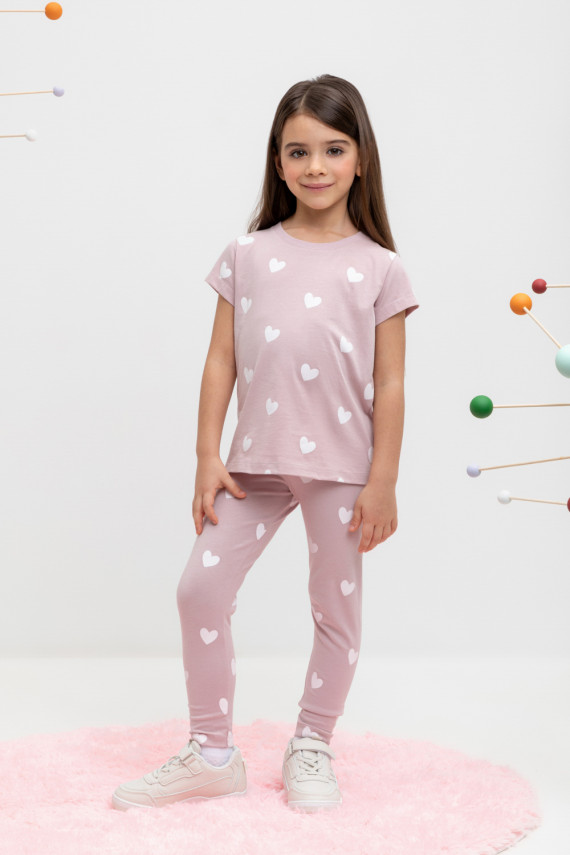 Лосины для девочки для девочек CROCKID КР 4074 цвет - розовый 719₽