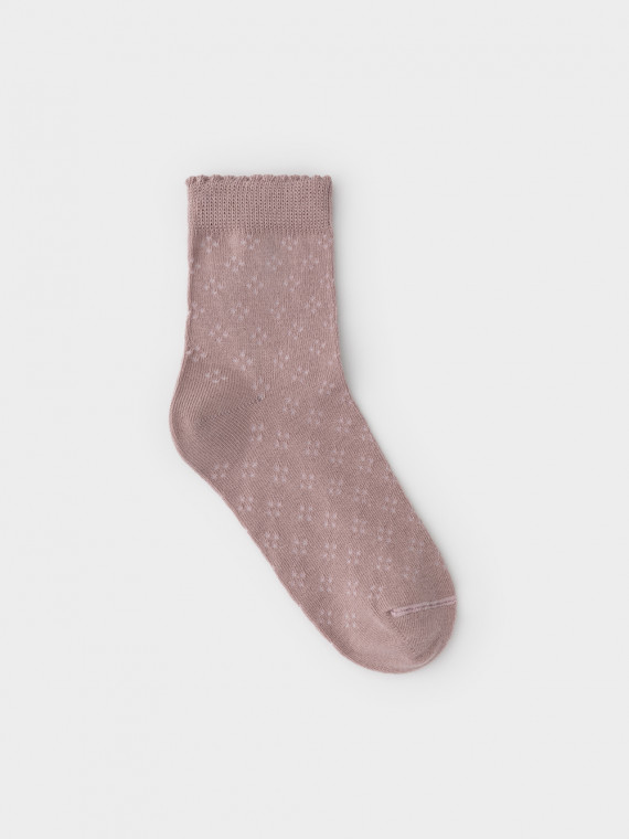 Носки длинные для девочки для девочек CROCKID К 96837 АТ цвет - розовый 159₽